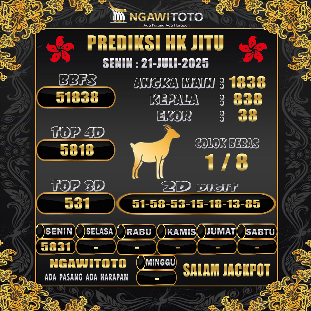 Prediksi HK Malam Ini | Angka Jitu HK Pools Hari Ini Langsung dari Pusat Ramalan